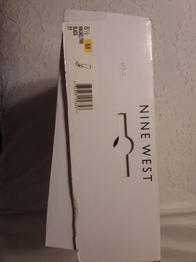 Nine West White Shoe Box - Branded Storage